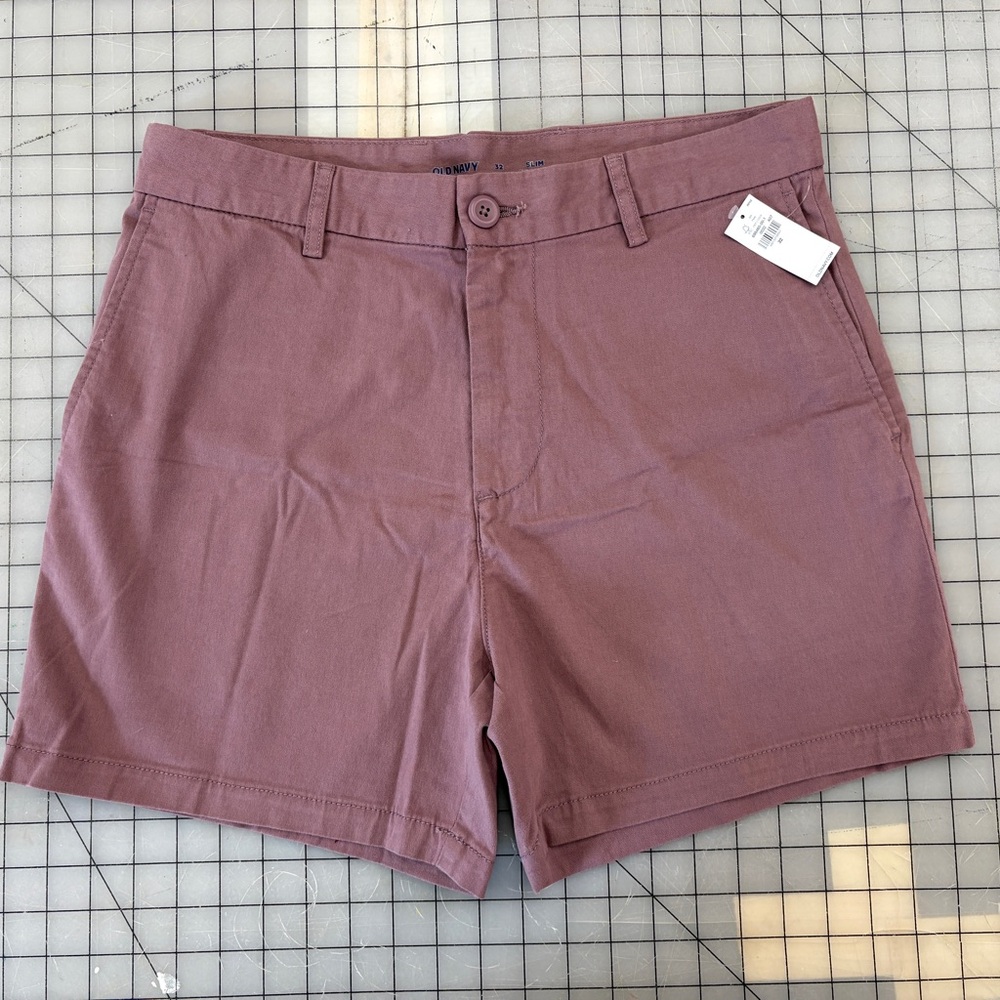 New Mauve Casual Shorts